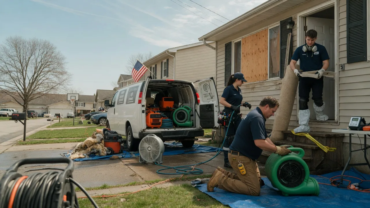 Water Damage Restoration in Cuba, KS near me